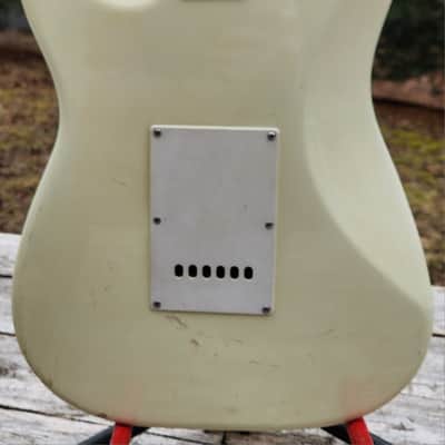 Fender Transitional Period (MIJ to MIM) Fujigen Stratocaster Olympic White 1990 MIM image 7