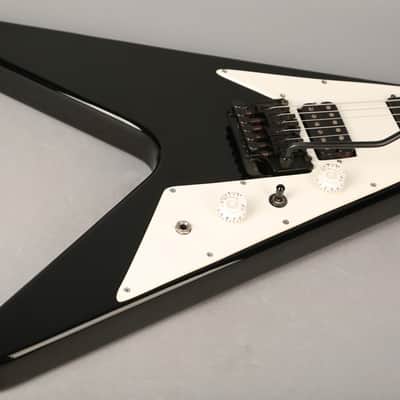 Epiphone Flying V Floyd Rose - 1989 Korea - MIK - Black Metallic w/HSC image 13