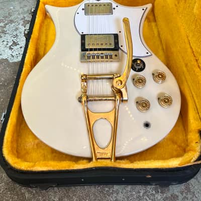 Greco Ron Wood RW-700 custom 1974 - Polaris white original vintage