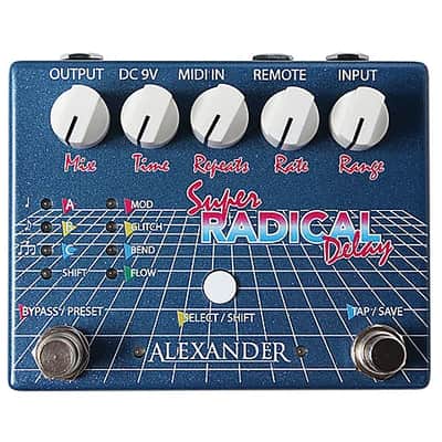 新品 未使用 Alexander Pedals Radical Delay Alexander Super Radical Delay | Reverb