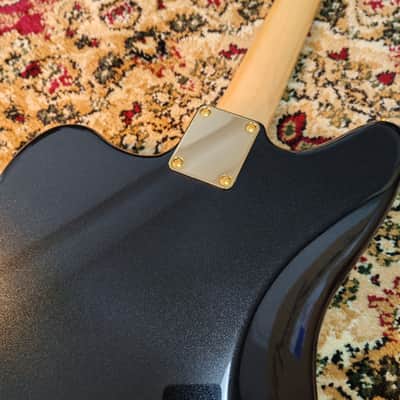 *NEW IN BOX* 2026 Fender Japan Limited Edition Traditional Collection, 60's Jaguar Black Pearl Gold with Matching Headstock, MIJ JD26 image 19