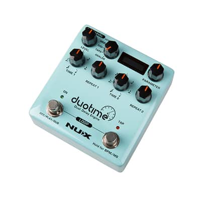 Mint NuX Effects Duotime Dual Delay Engine Guitar Effects Pedal image 3
