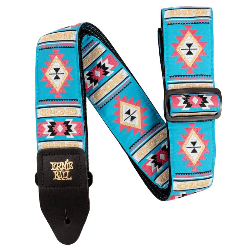 Ernie Ball Sedona Blue Jacquard Strap image 1
