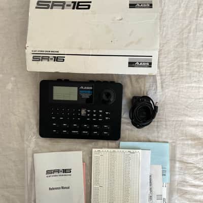 Vintage Alesis SR-16 With Power Cord And Original Box image 2
