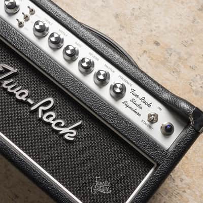 Two-Rock Studio Signature Head Silver Anodize - Black Bronco image 3