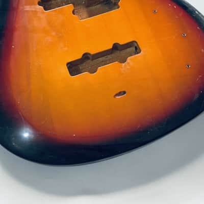 Sunburst Bass Guitar Basswood Body image 17