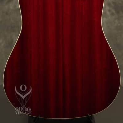 2006 Epiphone Hummingbird-12 string flattop acoustic Cherry Sunburst NEAR MINT!!! image 21