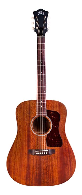 Guild D-20 Natural - All Solid Mahogany Dreadnought Acoustic Guitar - Handmade in the USA! image 1