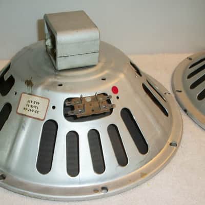 Pair of Oxford 465-817 Vintage 1960's Guitar Amplifier Alnico 12" inch 8 Ohm Speakers for Fender amp image 8