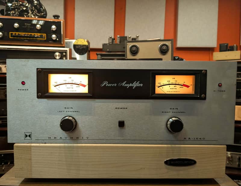 Heathkit AA1640 Power Amplifier Pro Tested And Serviced image 1