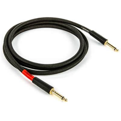 MXR DCIR10 Stealth Series 10 ft. Straight Instrument Cable, Black image 3