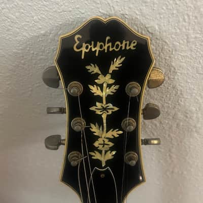 Epiphone Sheraton vintage early 80s Japan acoustic electric guitar great shape image 2