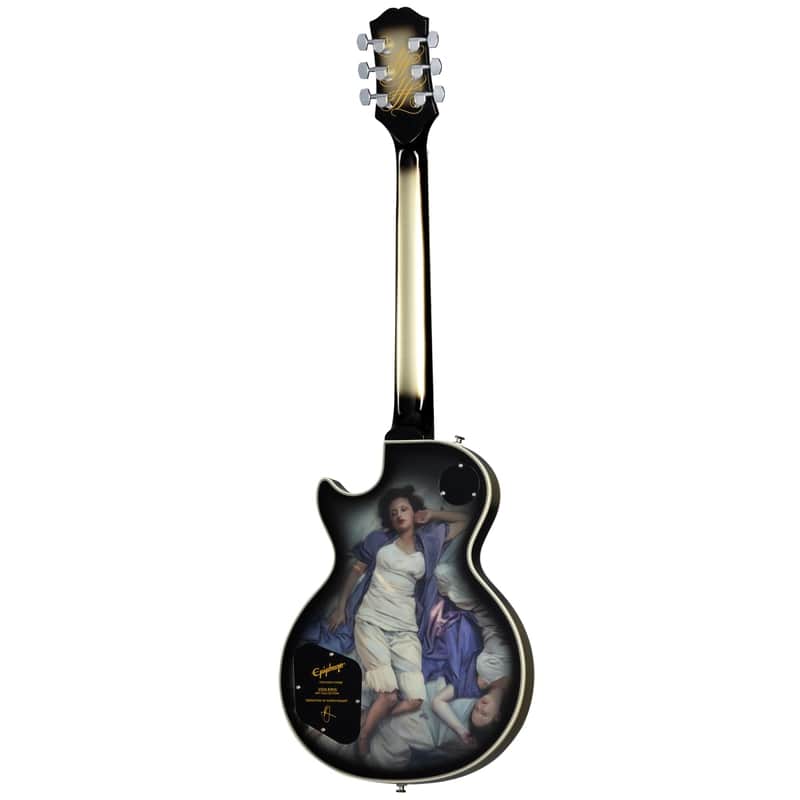 Epiphone Adam Jones Les Paul Custom Art Collection - Korin Fraught's 'Sensation' image 1