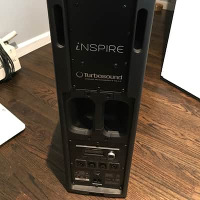 Turbosound iNSPIRE iP300 Active Column Speaker Black image 1
