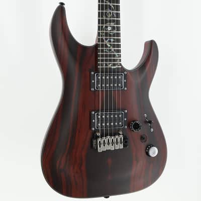 Schecter C-1 Exotic Ebony Guitar - Natural Satin image 2