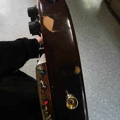 Fender Contemporary Precision Bass Lyte MIJ 1989 - 1994 - Violin Burst image 9