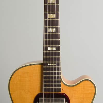 Harmony  H-65 Hollow Body Electric Guitar (1959), ser. #86H65, black hard shell case. image 8