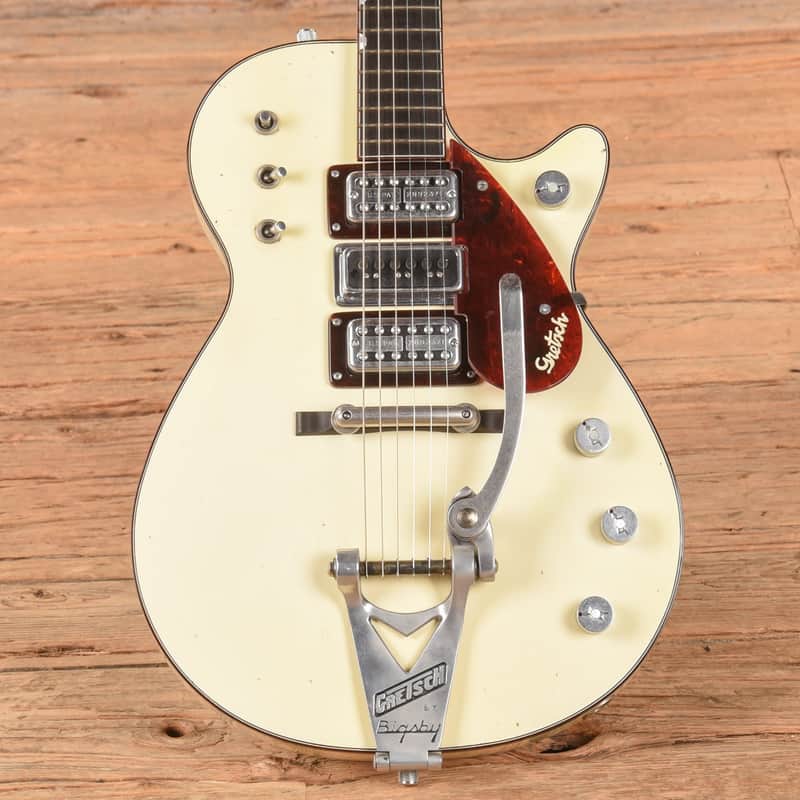 Gretsch Custom Shop Stephen Stern Masterbuilt G6128 Custom Shop White 2019 - Zac Brown image 1