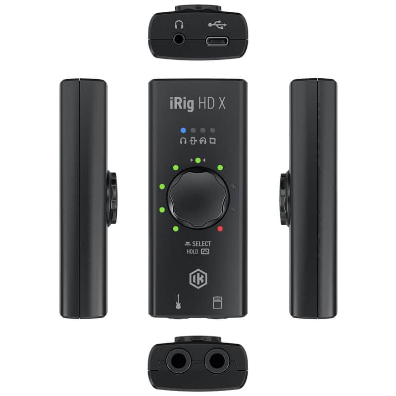 IK Multimedia iRig HD X Next-Level Guitar Interface for iOS & Mac/PC image 1