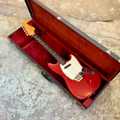 Fender Musicmaster II with Rosewood Fretboard 1964 - 1969 - Dakota Red original vintage USA 1966 image 1
