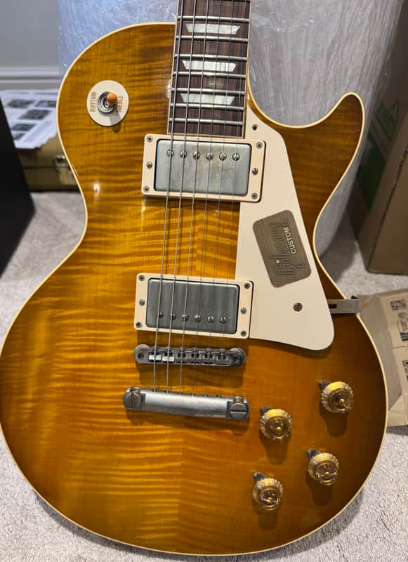 Gibson Les Paul Custom Shop 1958 HP 2016 - Golden Poppyburst image 1