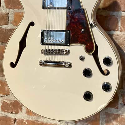 New D'Angelico Premier SS Semi-Hollow Single Cut, Stairstep Tailpiece, Champagne, Support Small Biz! image 2