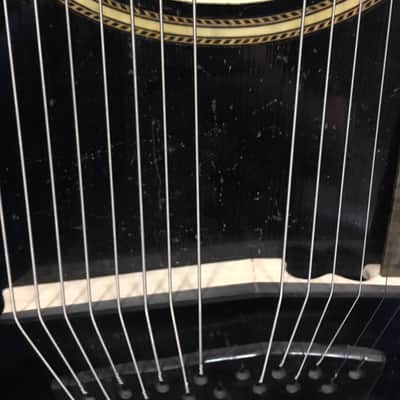 Gibson Harp Guitar Black image 4