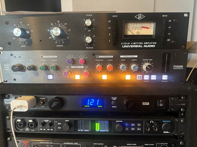 Universal Audio 1176LN Limiting Amplifier Reissue 2001 - Present - Black image 1