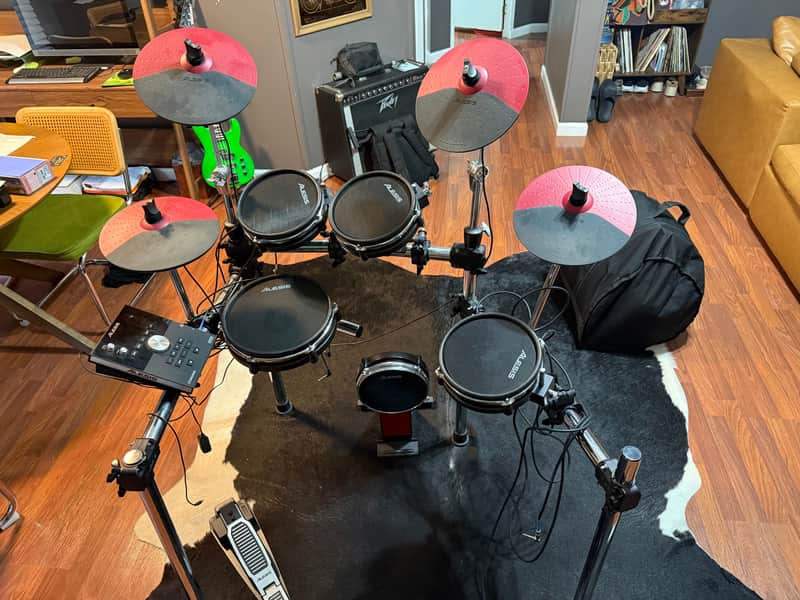Alesis Command Mesh Kit Electronic Drum Set 2010s - Black image 1