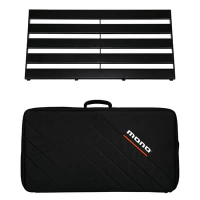 Mono Large Pedalboard Rail w/ Stealth Club Accessory Case, Black image 1