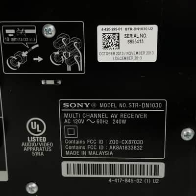 Sony STR-DN1030 7.2 Home Theater Receiver Wi-Fi® image 12