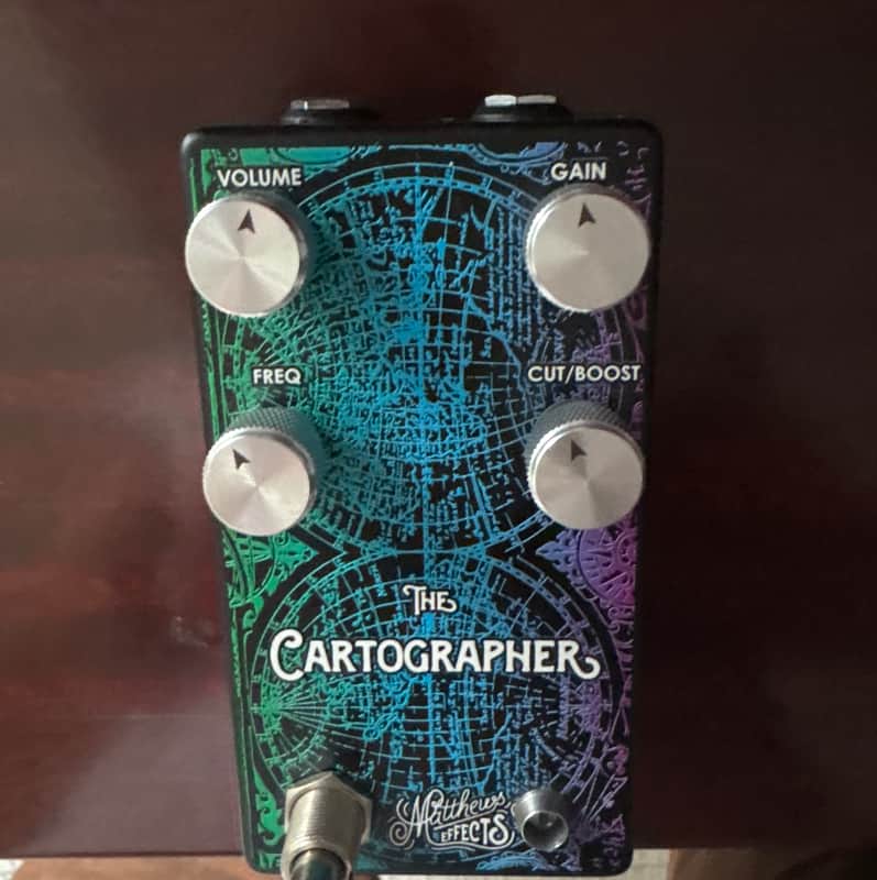 Matthews Effects The Cartographer Parametric Overdrive 2010s Silver image 1