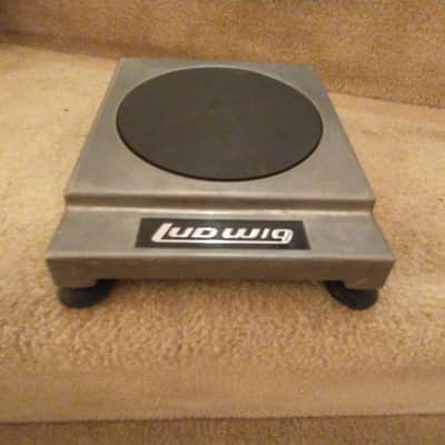 Ludwig Vintage drum practice pad with mounting post 1960s/early 70s excellent image 3