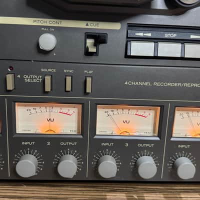 TASCAM 22-4 4-Channel Reel to Reel Recorder – Serviced – Tested – AS IS image 2