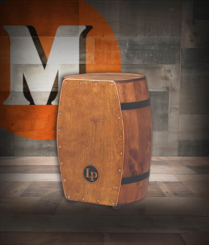 Latin Percussion M1406WB Whiskey Barrel Cajon - Large New Zealand Pine (M1406WB) image 1