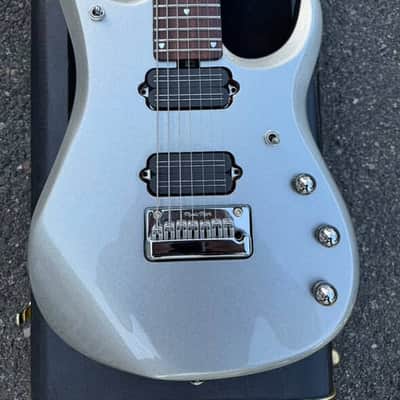 Ernie Ball Music Man John Petrucci Signature JP13-7 2013 - 2017 - Platinum Silver image 2