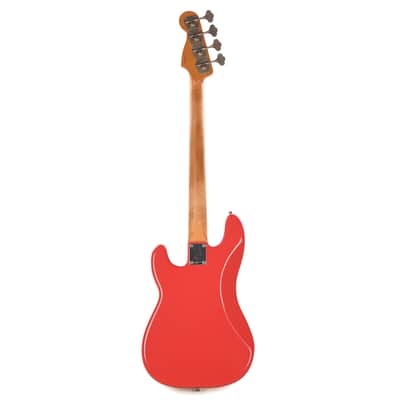 Fender Limited Edition Vintera II Road Worn '60s Precision Bass Fiesta Red image 5