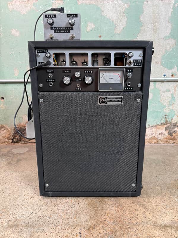 KRA Kyle's Rad Amplification RVDT10 Akai M8 Conversion 1x10" 5-Watt Guitar Combo Amplifier 2026 - Black image 1