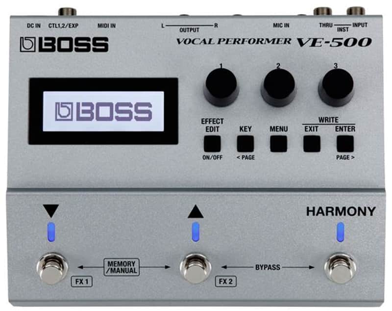 Boss VE500 Vocal Performer Pedal image 1