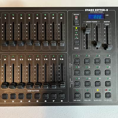 Elation Stage Setter 8 Channel Dimmer - Stage Lighting DMX Controller Rack Used image 2