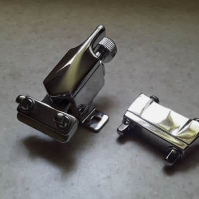 Vintage Mapex Deluxe Piccolo Throw Off & Butt Plate Combo ( with 1 3/8" Spacing) - *Packed & Ready to Ship* image 4