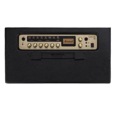 Marshall Code 50 - 1x12" 50 Watt Digital Combo Guitar Amplifier - Black Finish image 3