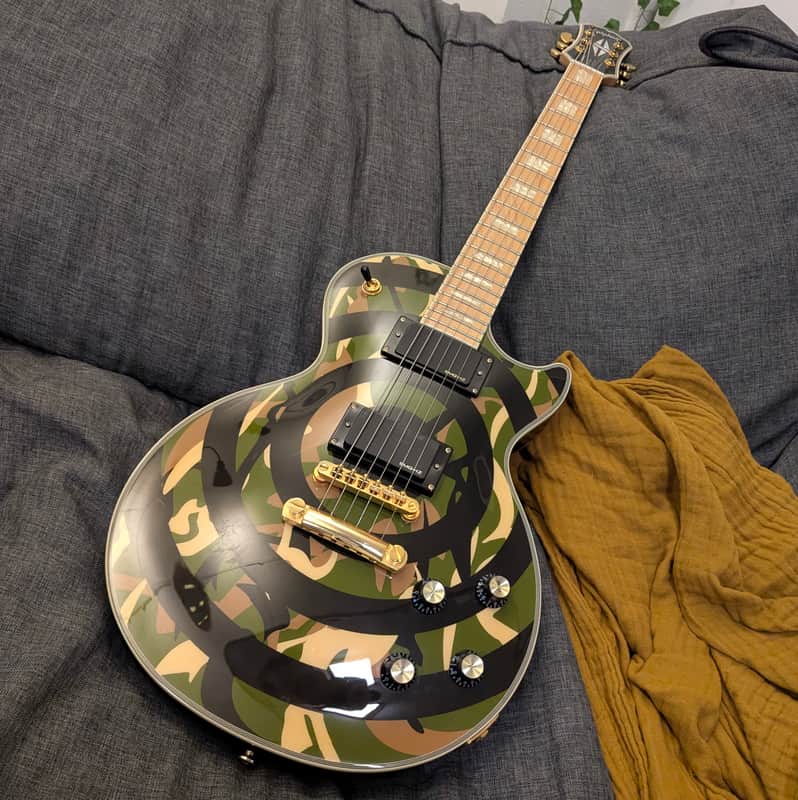 シグネイチャー ザックワイルド Epiphone レスポールカスタム シグネイチャー2本をご紹介！｜2026年02月07日 Wylde ファン必見】Zakk ブルズアイ ギター