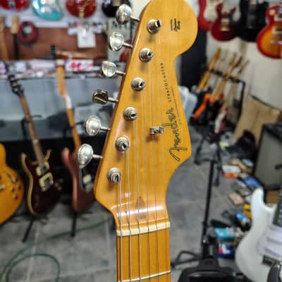Fender Stratocaster 2010 - '56 re-issue Fiesta Red Soft V neck image 7