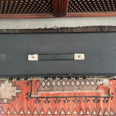 Vintage 1965 Fender USA Deluxe Reverb '60s Blackface Combo Tube Electric Guitar Amp 1960s image 7