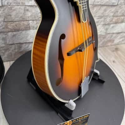 Washburn #M3SEBRK F-Style Solid Top Mandolin With Pickup, Satin image 6
