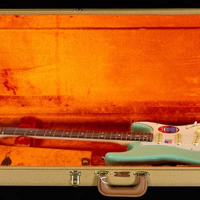 Fender Jeff Beck Stratocaster Rosewood Fingerboard Surf Green (682) image 7