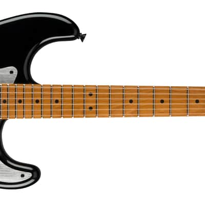 Squier Contemporary Stratocaster Special - Black with Silver Anodized Pickguard image 2