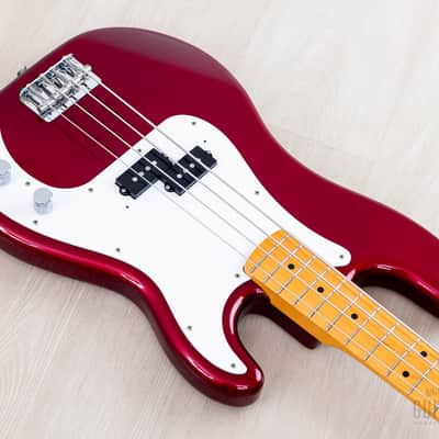 2011 Fender Precision Bass ‘57 Vintage Reissue PB57 Candy Apple Red Near-Mint, Japan MIJ image 9