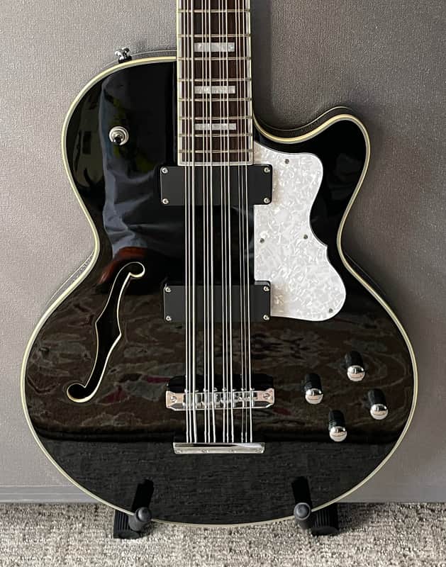 Waterstone 20th Anniversary TP-12 bass guitar 2022 Onyx image 1
